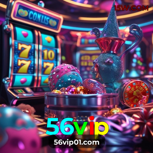 Números do app 56vip em material de marketing — ilustração, não auditoria